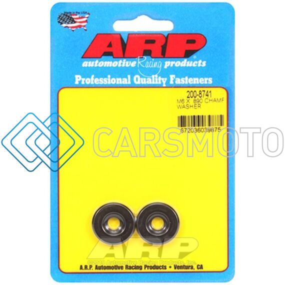 ARP 200-8741 M6 ID .890 OD BLACK WASHERS (2 PACK)