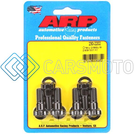 ARP 230-2202 CHEVY SB / BB 265-502 PRESSURE PLATE (CLUTCH COVER) PRO SERIES BOLT KIT