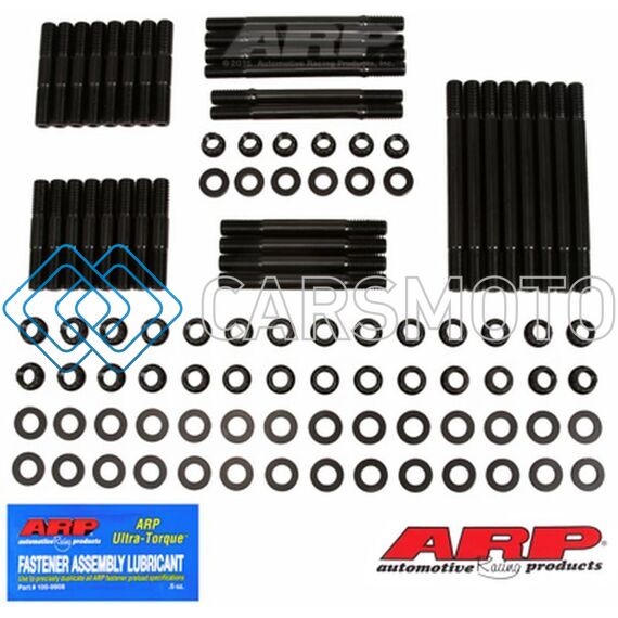 ARP 234-4320 SB CHEVY, W/BOWTIE ALUM AND CAST BLOCK, HEAD STUD KIT
