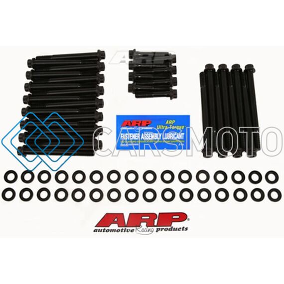 ARP 235-3703 BB CHEVY W/DART CHEVY BOWTIE HEAD BOLT KIT-BLACK