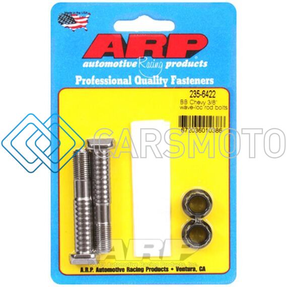 ARP 235-6422 BB CHEVY 3/8IN PRO WAVE-LOC 2PK ROD BOLT KIT