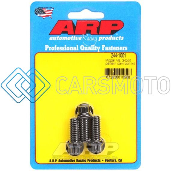 ARP 244-1001 MOPAR V8 3-BOLT PATTERN CAM BOLT KIT