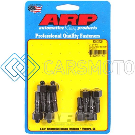 ARP 300-2409 2IN DRILLED CARBURETOR SPACER STUD KIT