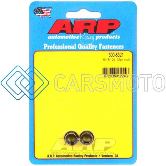 ARP 300-8321 5/16-24 12PT NUT KIT