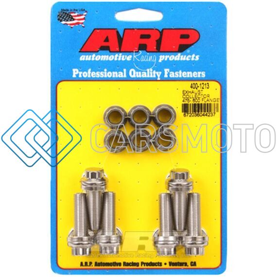 ARP 400-1213 EXHAUST COLLECTOR .475-.600 FLANGE BOLT KIT