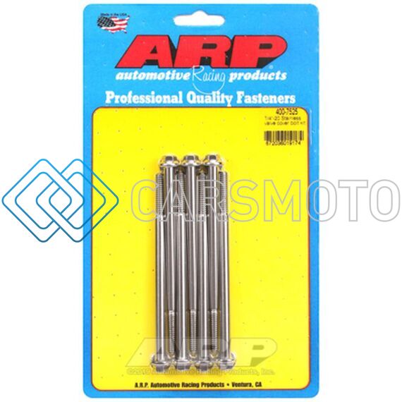 ARP 400-7525 MERLIN BLOCK BRODIX HEAD BB HEX VALVE COVER BOLT KIT (KIT OF 7)