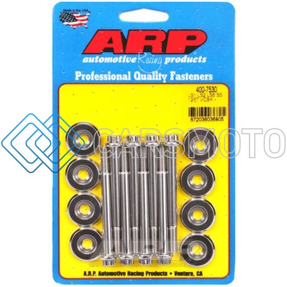 ARP 400-7530 LS1 LS2 12PT VALVE COVER BOLT KIT