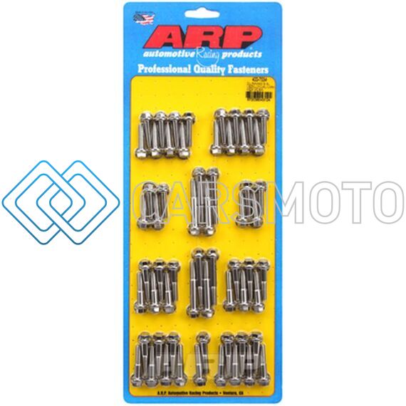 ARP 400-7534 DURAMAX 6.6L LBZ/LLY/LML/LMM HEX VALVE COVER BOLT KIT - POLISHED STAINLESS STEEL