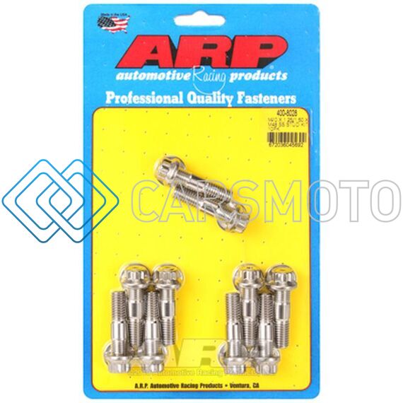 ARP 400-8028 M10 X 1.25/1.50 X 48MM BROACHED 10 PIECE STUD KIT