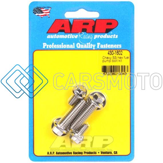 ARP 430-1602 CHEVY SS HEX FUEL PUMP BOLT KIT