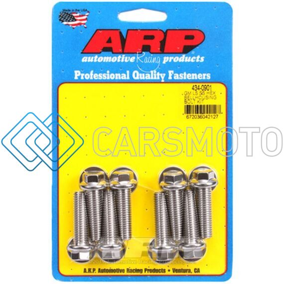 ARP 434-0901 GM LS HEX BELLHOUSING BOLT KIT