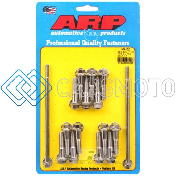 ARP 434-1806 CHEVY LT1 6.2L OIL PAN HEX STAINLESS STEEL BOLT KIT