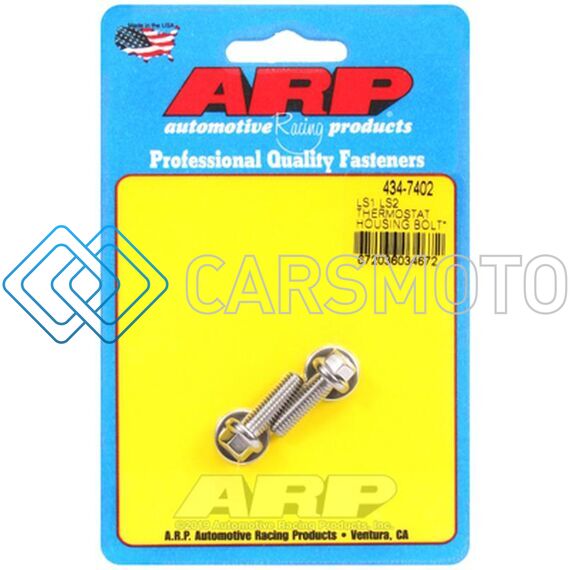 ARP 434-7402 LS1 LS2 SS 12PT THERMOSTAT HOUSING BOLT KIT