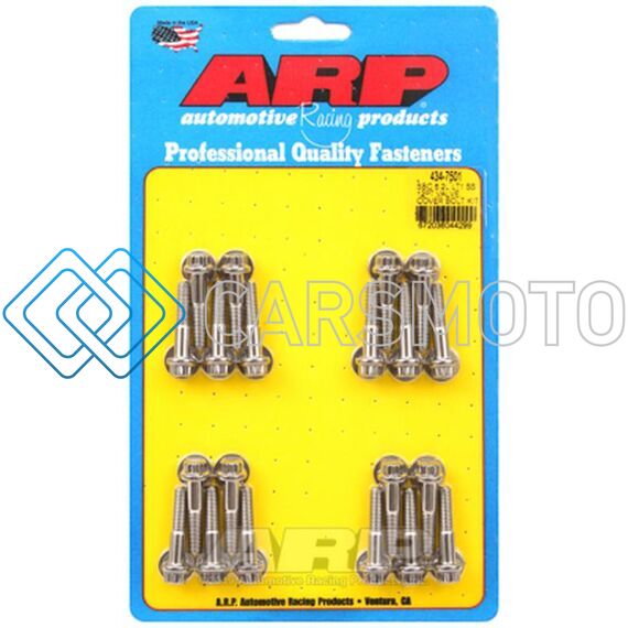 ARP 434-7501 CHEVY LT1 6.2L VALVE COVER 12PT STAINLESS STEEL BOLT KIT