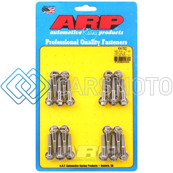 ARP 434-7502 CHEVY LT1 6.2L VALVE COVER HEX STAINLESS STEEL BOLT KIT