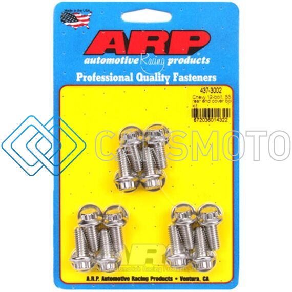 ARP 437-3002 CHEVY 12-BOLT SS REAR END COVER BOLT KIT