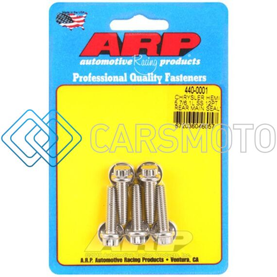 ARP 440-0001 CHRYSLER HEMI 5.7/6.1L SS 12PT REAR MAIN SEAL PLATE BOLT KIT