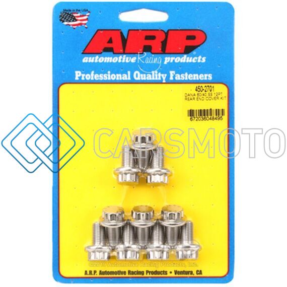 ARP 450-2701 FORD DANA 60/40 SS REAR END COVER BOLT KIT