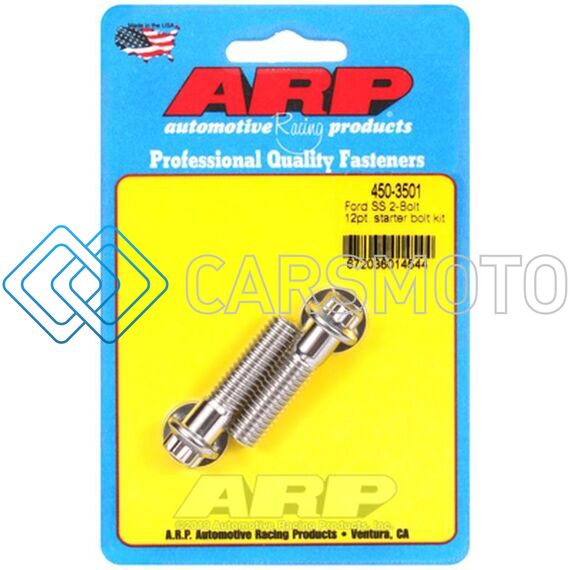 ARP 450-3501 FORD SS 2-BOLT 12PT STARTER BOLT KIT