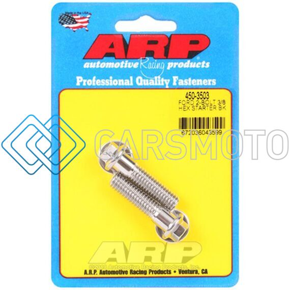 ARP 450-3503 FORD SS 2-BOLT 3/8IN HEX STARTER BOLT KIT