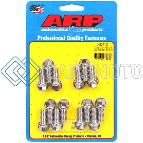 ARP 480-1101 OLDS 330-455 3/8IN SS HEADER BOLT KIT