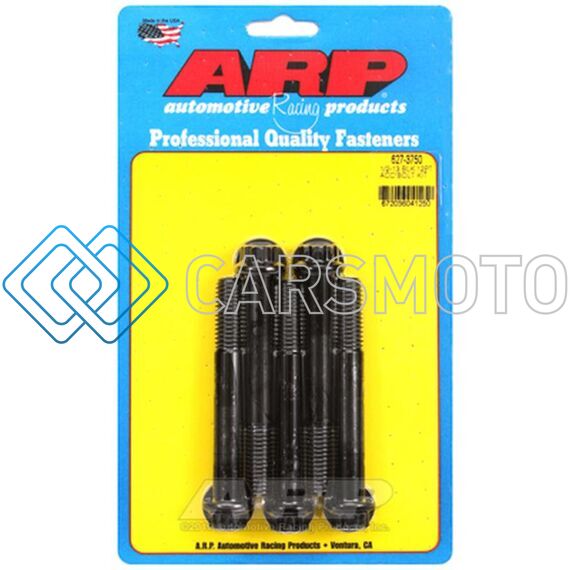 ARP 627-3750 1/2IN - 13 X 3.75IN 12PT BLACK OXIDE BOLTS (5/PKG)