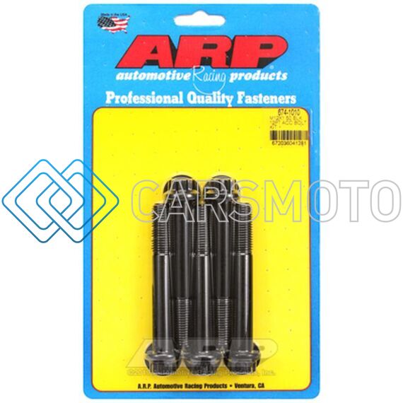 ARP 674-1010 M12 X 1.50 X 90 12PT BLACK OXIDE BOLTS (5/PKG)