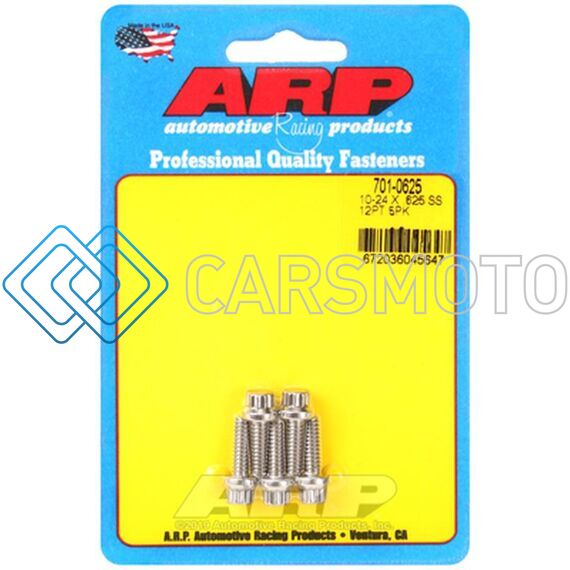ARP 701-0625 10-24 X .625 12PT SS BOLTS