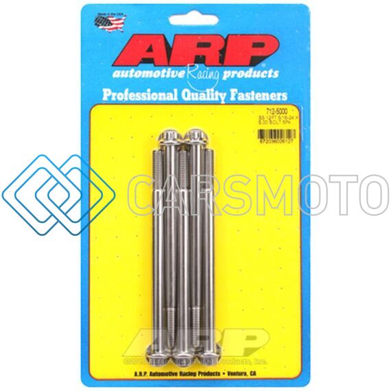 ARP 712-5000 5/16-24 X 5.000 12PT SS BOLTS (5/PKG)