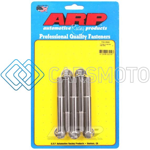ARP 724-3500 7/16 HEX SAE BOLT KIT (5/PKG)