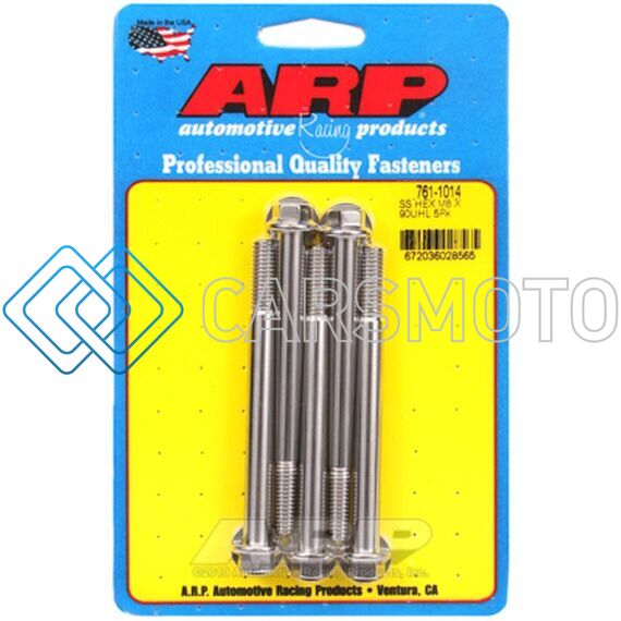 ARP 761-1014 M8 X 1.25 X 90 HEX SS BOLTS