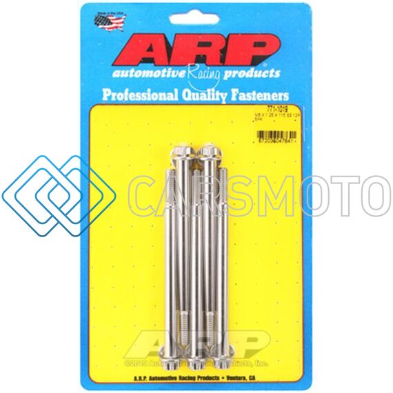 ARP 771-1019 M8 X 1.25 X 115 12PT STAINLESS STEEL BOLTS (5/PKG)