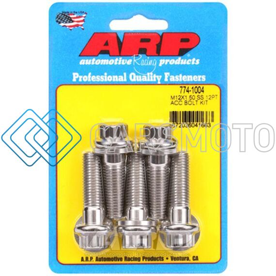 ARP 774-1004 M12 X 1.50 X 40 12PT SS BOLTS