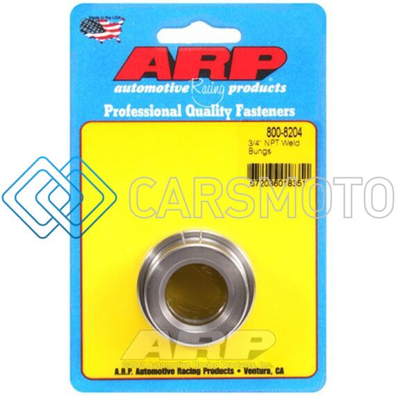 ARP 800-8204 3/4IN NPT STEEL WELD BUNG