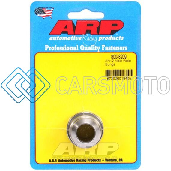 ARP 800-8209 AN12 MALE STEEL WELD BUNG