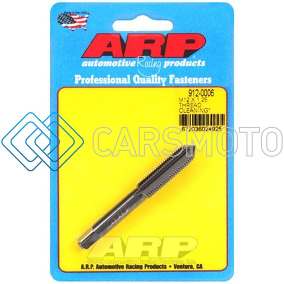 ARP 912-0006 M12 X 1.25 THREAD CLEANING CHASER TAP