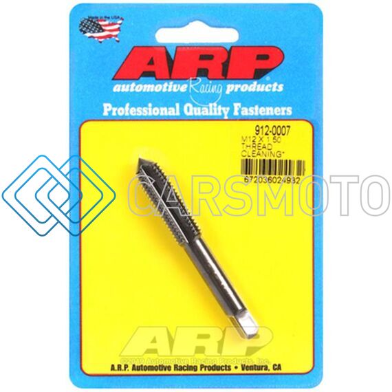 ARP 912-0007 M12 X 1.50 THREAD CLEANING CHASER TAP