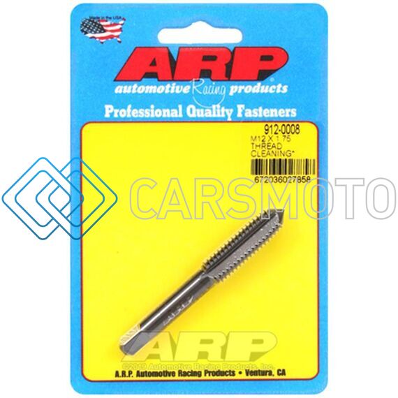 ARP 912-0008 M12 X 1.75 THREAD CLEANING CHASER TAP