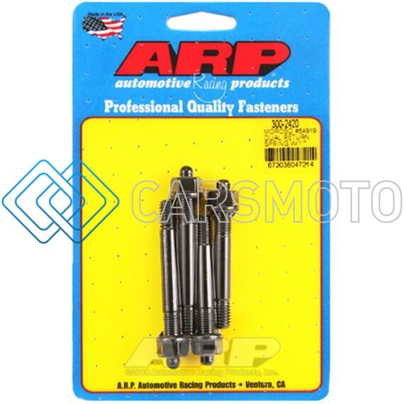 ARP 300-2420 MOROSO 64919 DUAL RETURN SPRING W/ 1IN SPACER PLATE PRO SERIES CARB STUD KIT