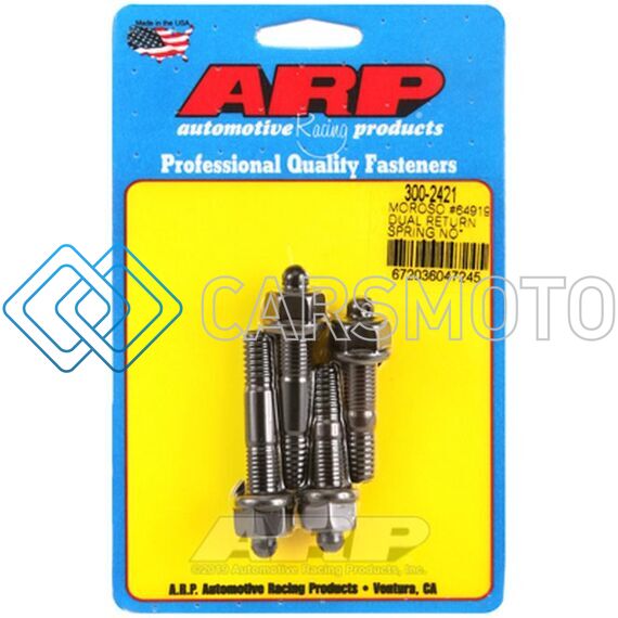 ARP 300-2421 MOROSO 64919 DUAL RETURN SPRING NO SPACER PLATE PRO SERIES CARB STUD KIT