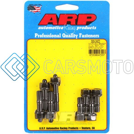 ARP 300-2422 MOROSO 64927 DUAL RETURN SPRING W/2IN SPACER PLATE PRO SERIES CARB STUD KIT