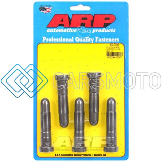ARP 300-7706 FRONT W/SPACER, NASCAR WHEEL STUD KIT