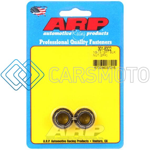 ARP 301-8322 1/2-13 12PT NUT KIT