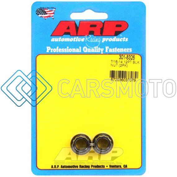 ARP 301-8326 7/16-14 12PT NUT KIT