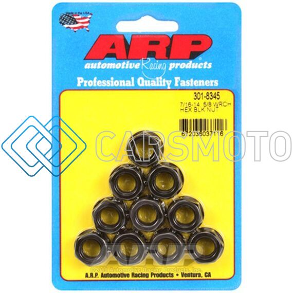 ARP 301-8345 7/16-14 HEX NUT KIT