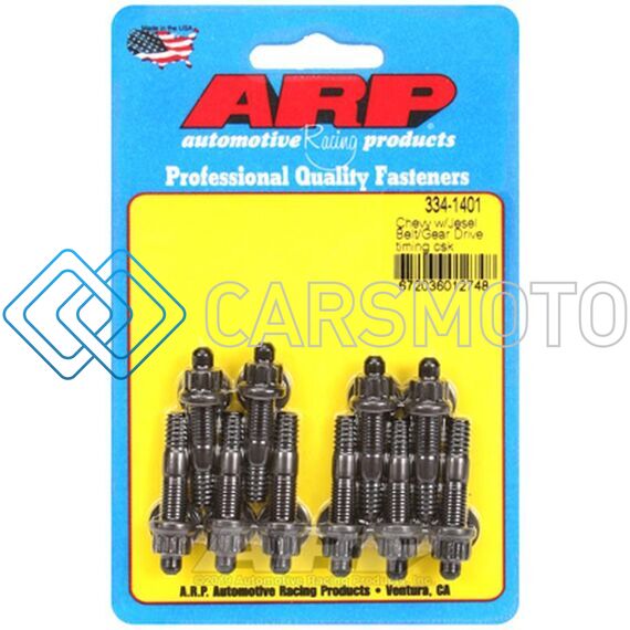 ARP 334-1401 CHEVY W/ JESEL BELT OR GEAR DRIVE FRONT COVER STUD KIT