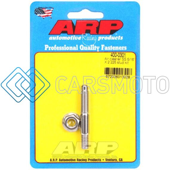 ARP 400-0301 5/16 X 2.225 SS AIR CLEANER STUD KIT