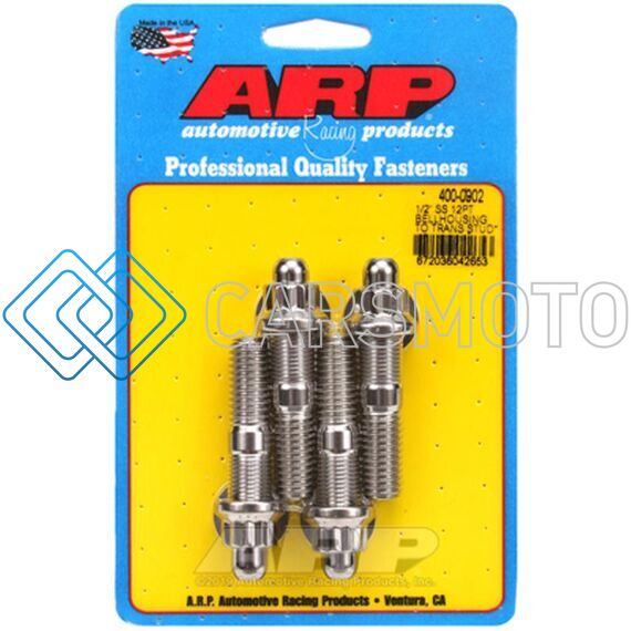 ARP 400-0902 1/2IN SS 12PT BELLHOUSING TO TRANS STUD KIT