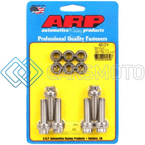 ARP 400-1214 EXHAUST COLLECTOR .600-.725 FLANGE BOLT KIT