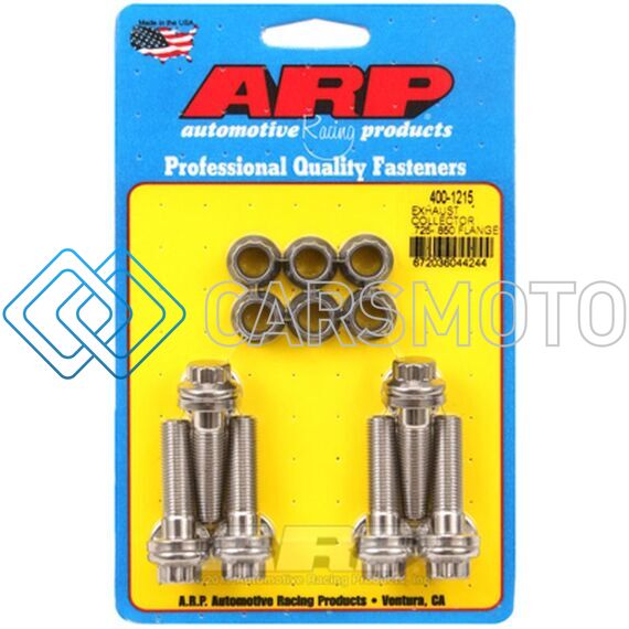 ARP 400-1215 EXHAUST COLLECTOR .725-.850 FLANGE BOLT KIT